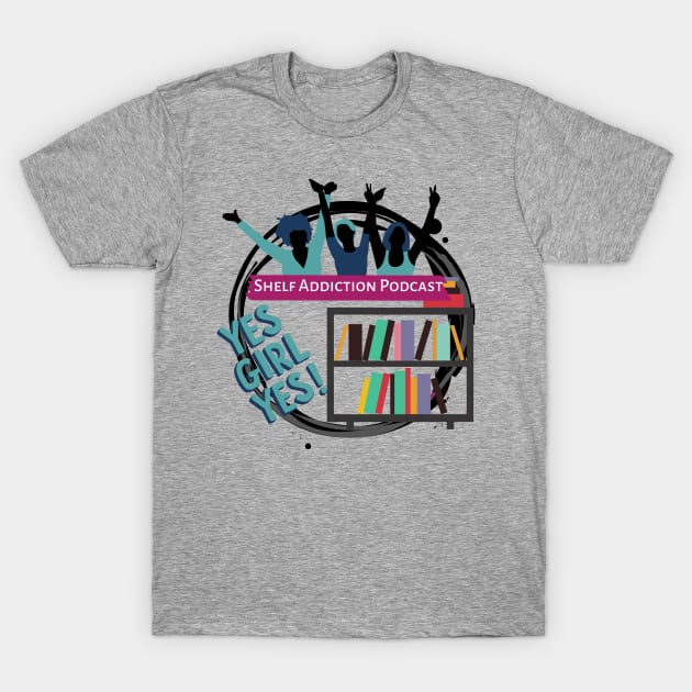 Book Divas Silhouette T-Shirt by Shelf Addiction